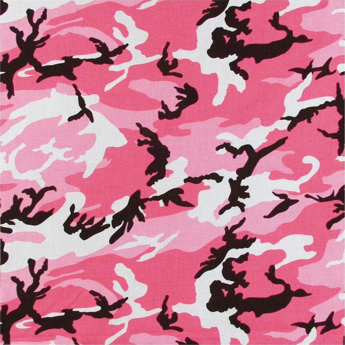 Colored Camo Bandana - Pink