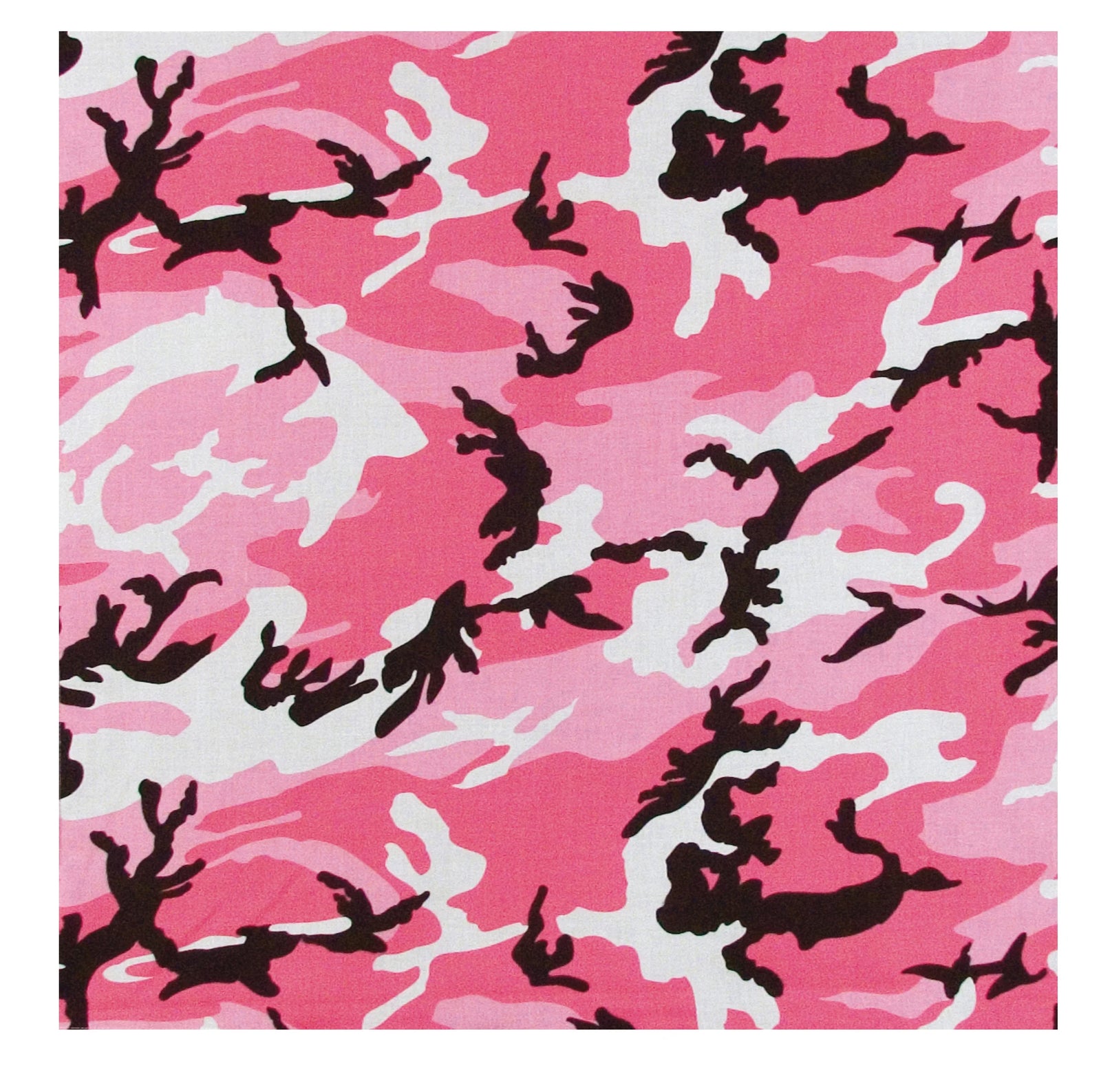 Colored Camo Bandana - Pink