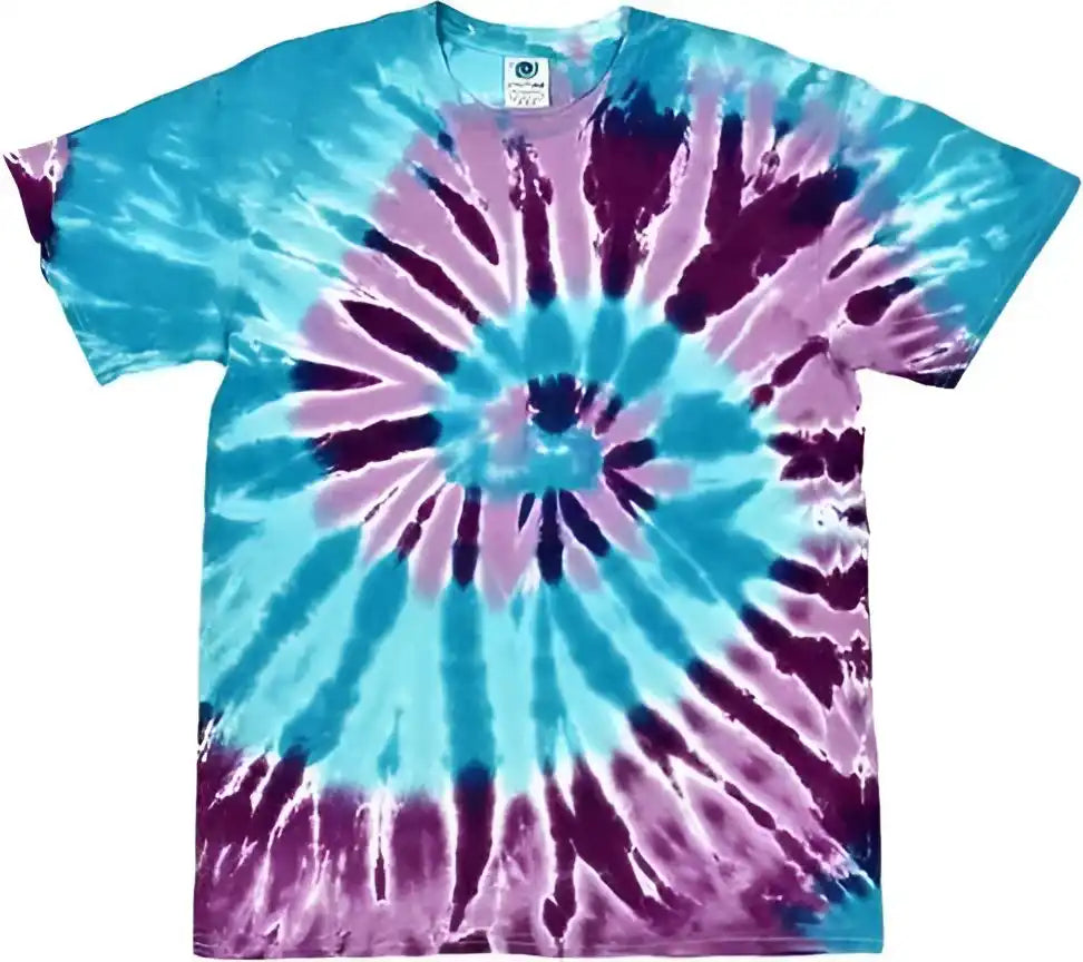 Colortone 1000 Multi Color Tie Dyed t Shirt Barbados