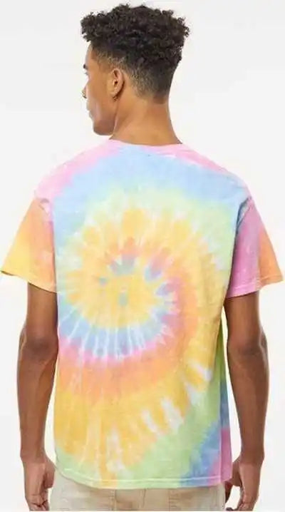 Colortone 1000 Multi-color Tie-dyed T-shirt - Eternity