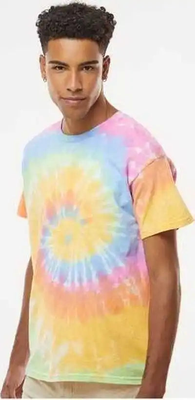 Colortone 1000 Multi-color Tie-dyed T-shirt - Eternity