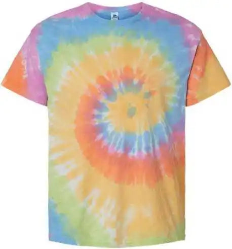 Colortone 1000 Multi-color Tie-dyed T-shirt - Eternity