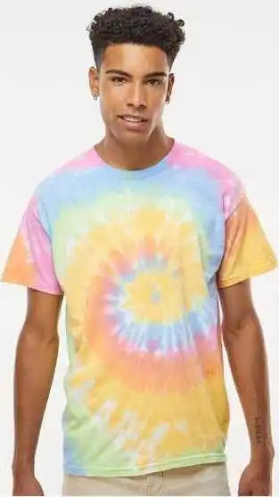 Colortone 1000 Multi-color Tie-dyed T-shirt - Eternity