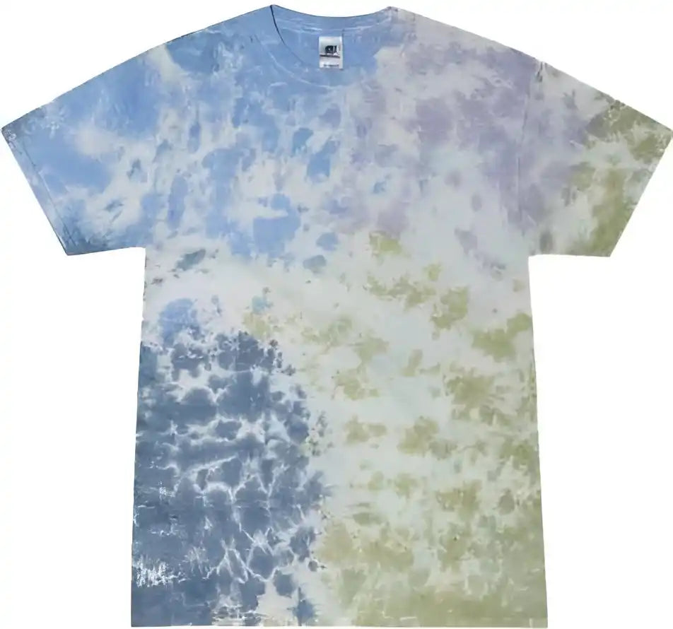 Colortone 1000 Multi Color Tie Dyed t Shirt Ferris Wheel