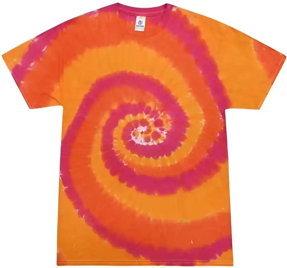 Colortone 1000 Multi Color Tie Dyed t Shirt Hypnotize