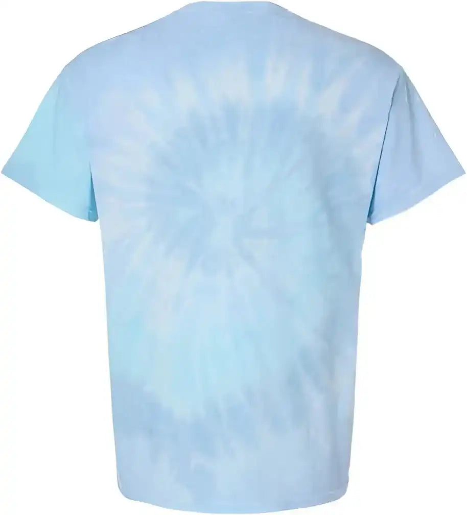 Colortone 1000 Multi-color Tie-dyed T-shirt - Lagoon