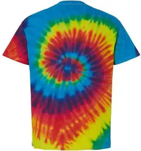Colortone 1000 Multi-color Tie-dyed T-shirt - Reactive Rainbow