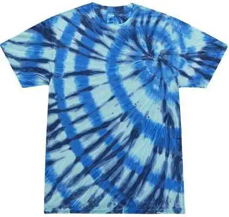 Colortone 1000 Multi-color Tie-dyed T-shirt - Serenity