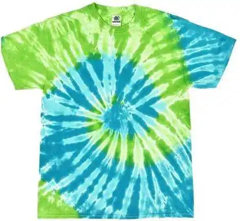 Colortone 1000 Multi Color Tie Dyed t Shirt St Lucia