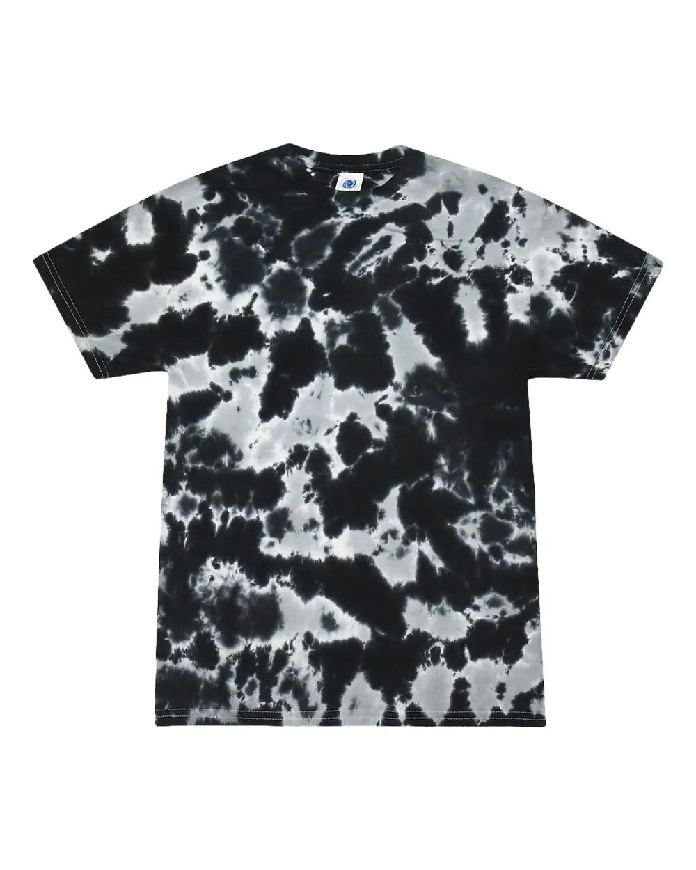 Colortone 1000c Multi-color Tie-dyed T-shirt - 1000 - Multi Black