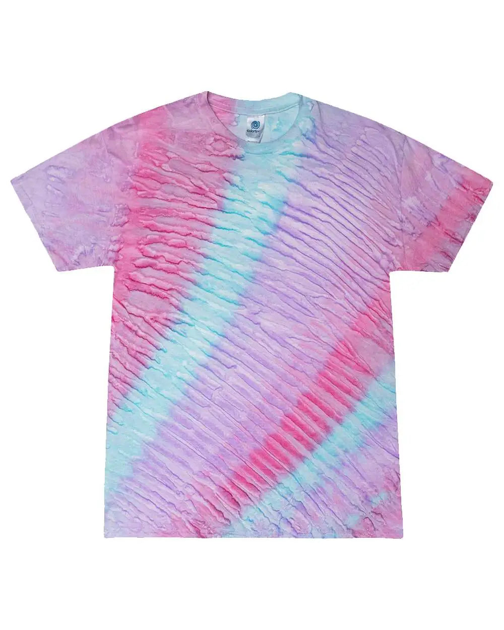 Colortone 1000c Multi-color Tie-dyed T-shirt - 1000 - Blossom