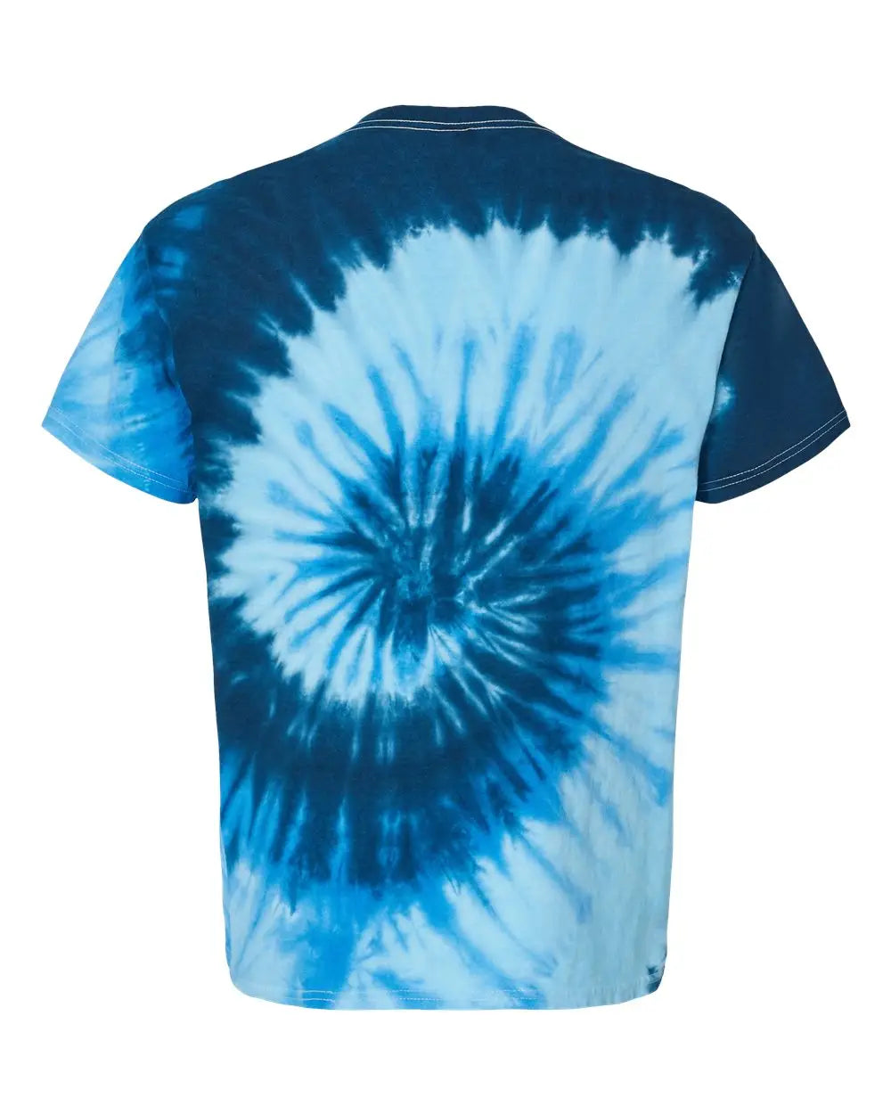 Colortone 1000c Multi-color Tie-dyed T-shirt - 1000 - Blue Ocean - Adult s