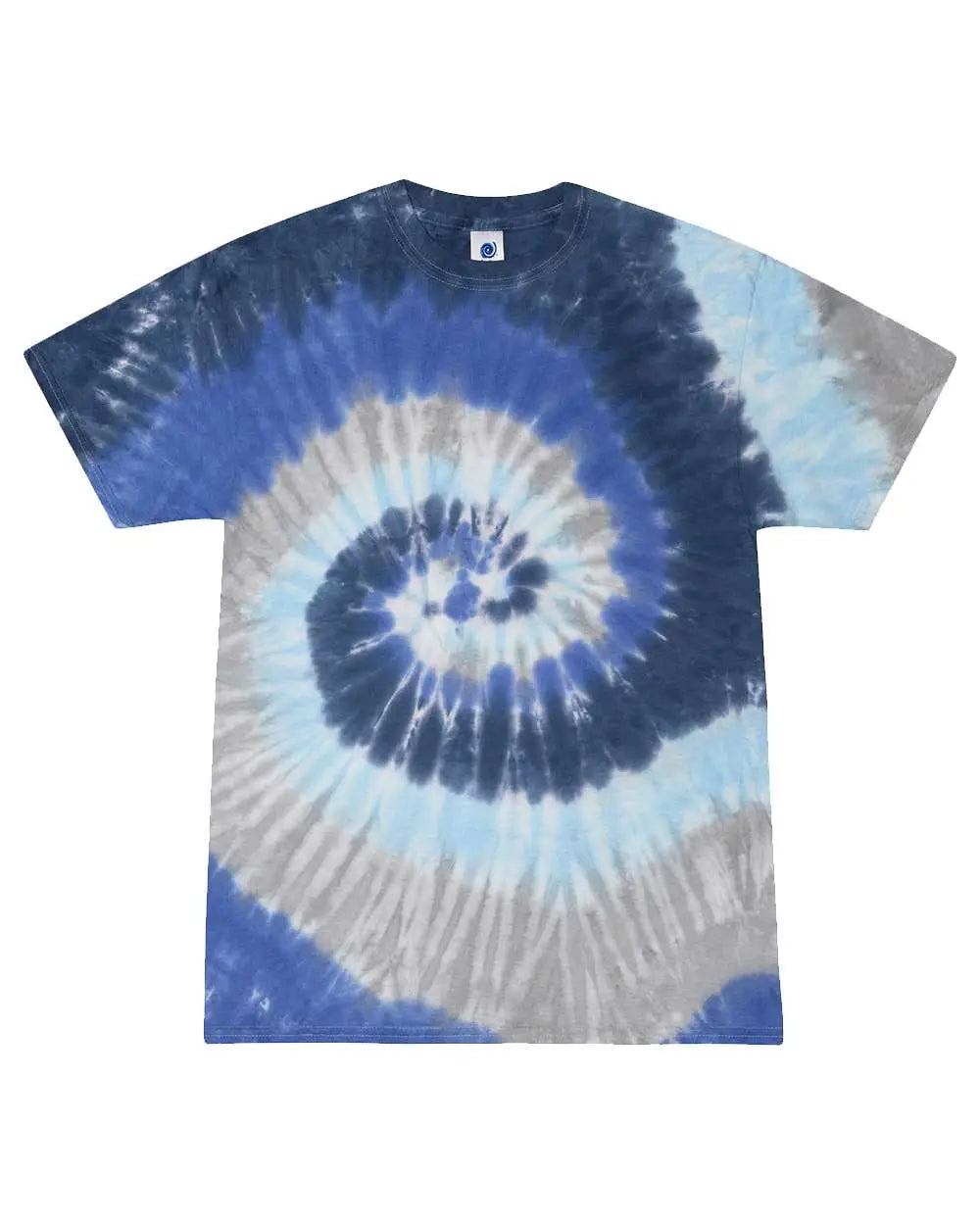 Colortone 1000c Multi-color Tie-dyed T-shirt - 1000 - Moonbeam