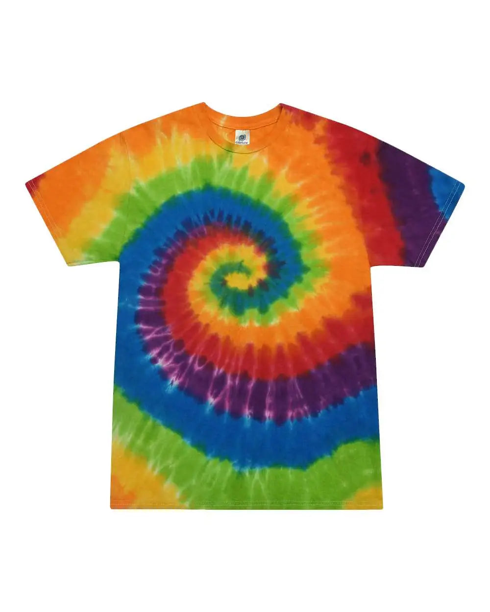 Colortone 1000c Multi-color Tie-dyed T-shirt - 1000 - Prism