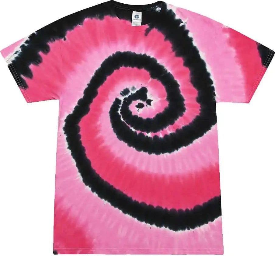 Colortone 1000c Multi-color Tie-dyed T-shirt - 1000 - Voodoo - s