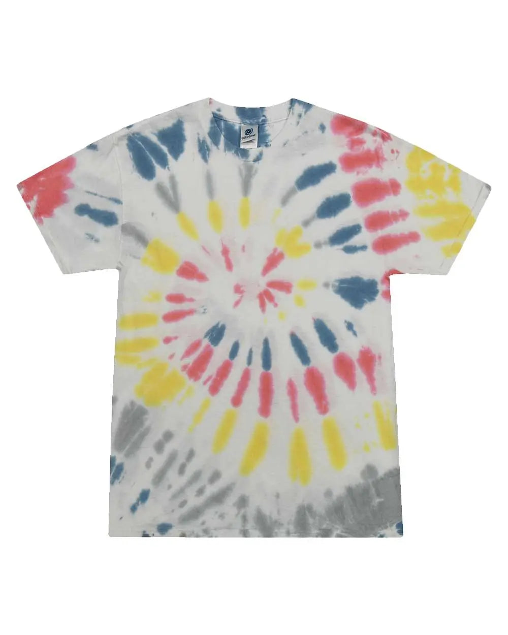 Colortone 1000c Multi-color Tie-dyed T-shirt - 1000 - Yellowstone