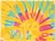 Colortone 1000y Youth Multi-color Tie-dyed T-shirt - Aurora - Multi-colored / Xs