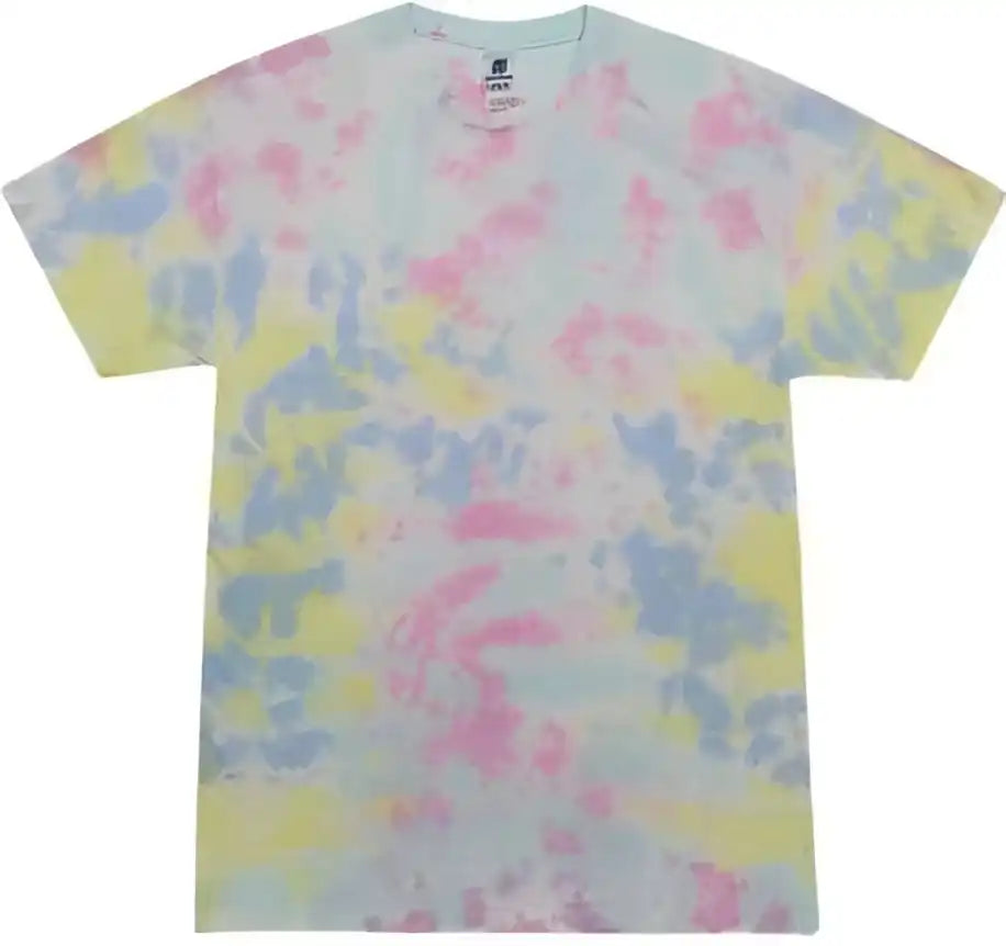 Colortone 1000y Youth Multi Color Tie Dyed t Shirt Dharma