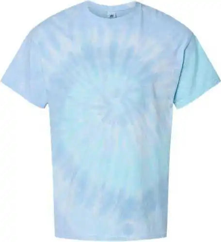 Colortone 1000y Youth Multi-color Tie-dyed T-shirt - Lagoon