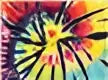 Colortone 1000y Youth Multi-color Tie-dyed T-shirt - Lava Lamp - Multi-colored / Xs