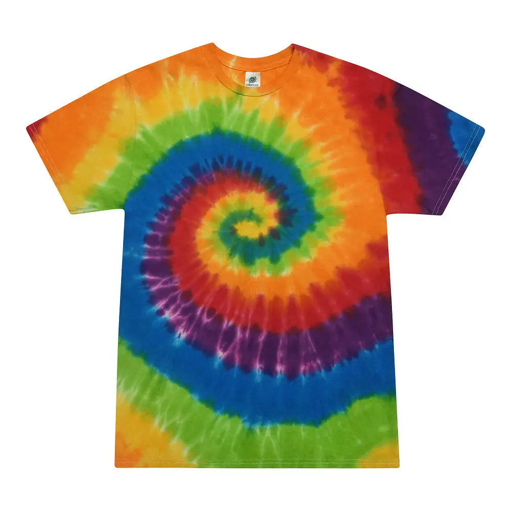 Colortone 1000y Youth Multi-color Tie-dyed T-shirt - Prism