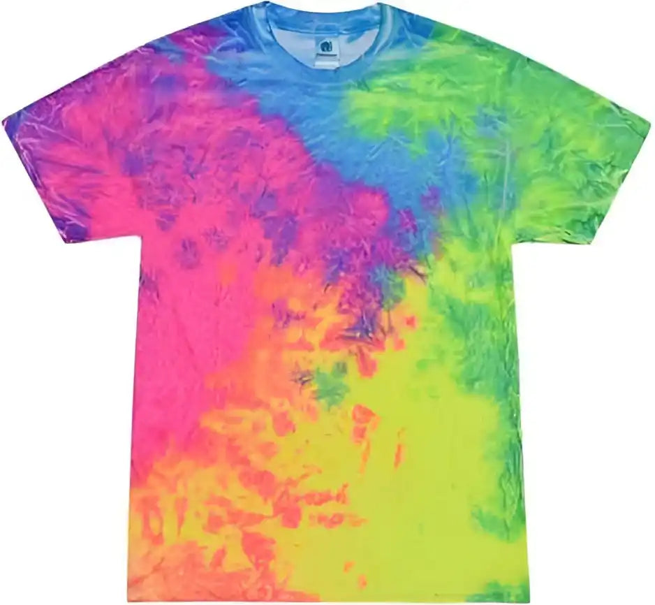 Colortone 1000y Youth Multi Color Tie Dyed t Shirt Quest