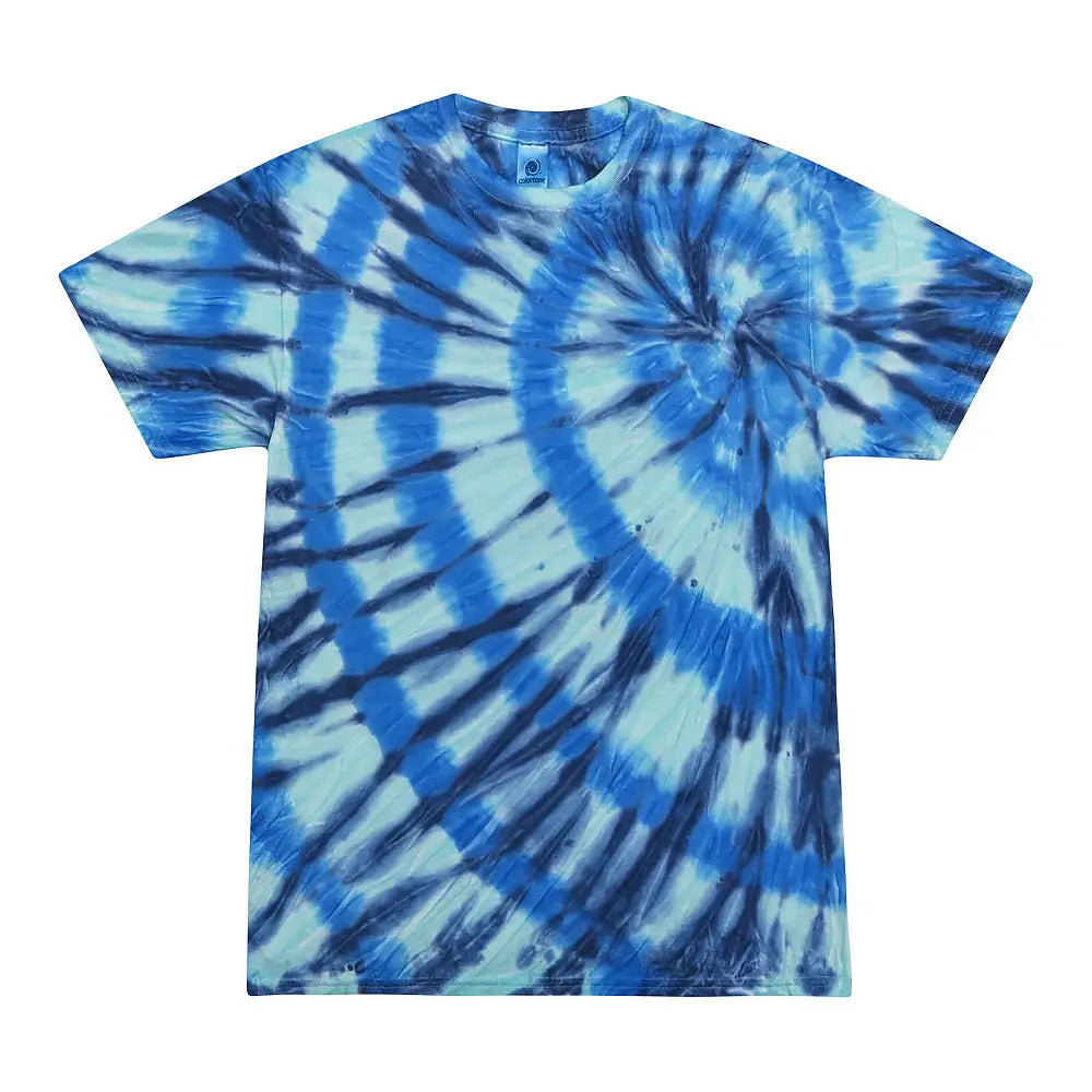 Colortone 1000y Youth Multi-color Tie-dyed T-shirt - Serenity