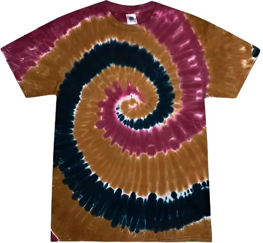Colortone 1000y Youth Multi Color Tie Dyed t Shirt Willow