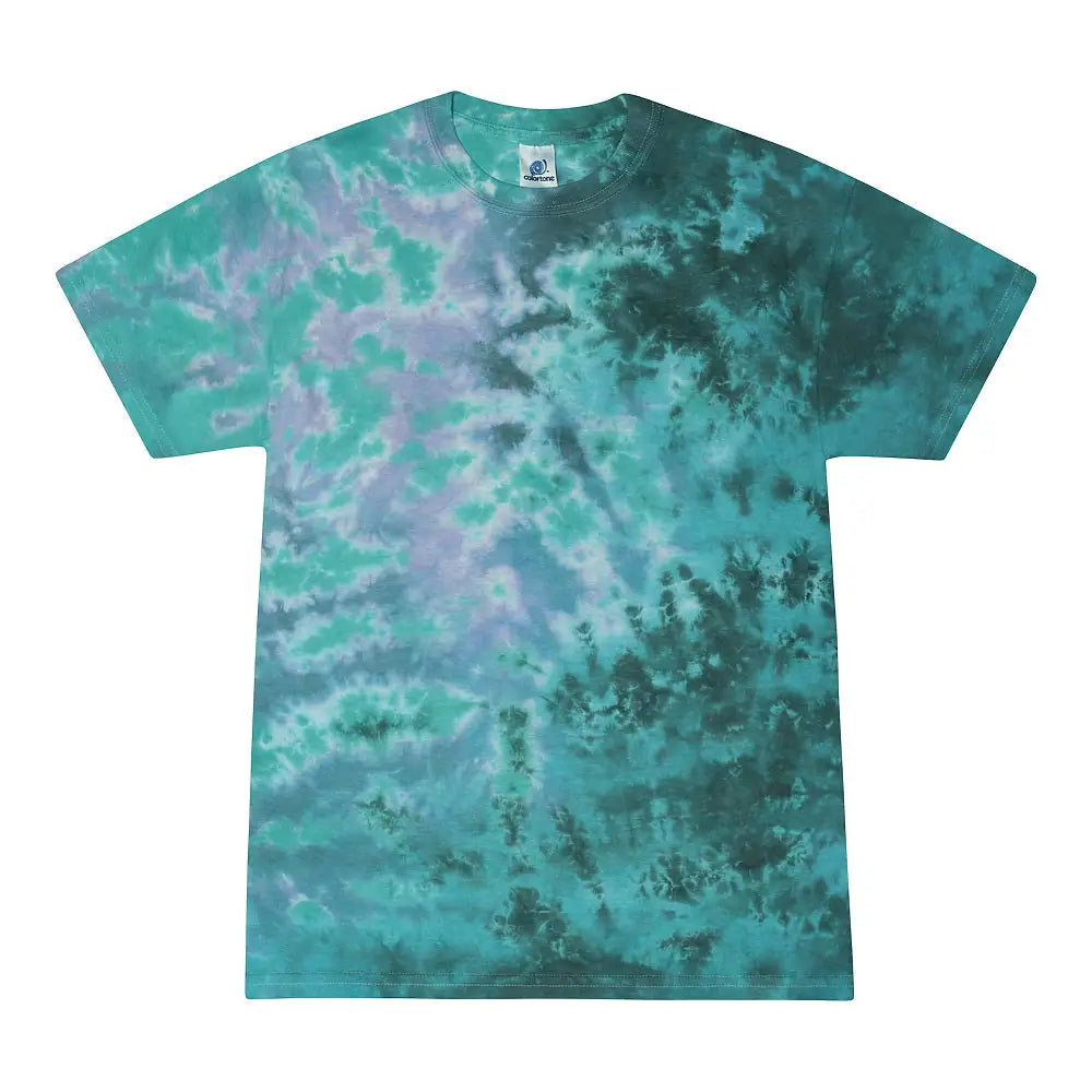Colortone 1000y Youth Multi-color Tie-dyed T-shirt - Zero g