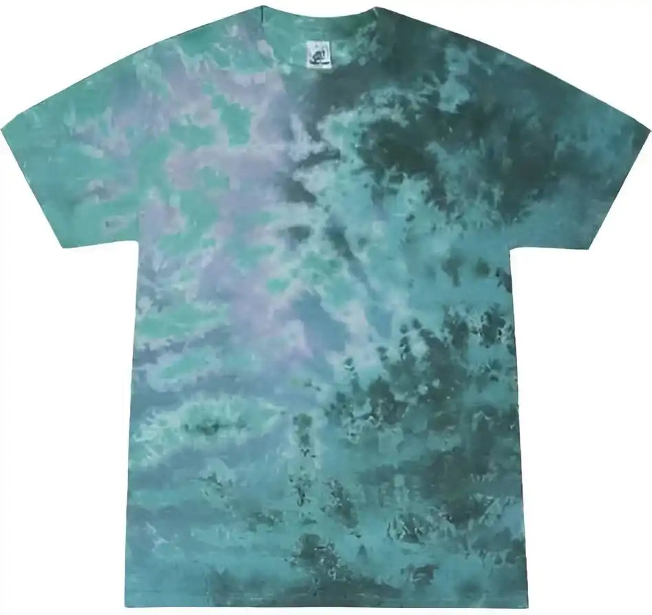 Colortone 1000y Youth Multi Color Tie Dyed t Shirt Zero g