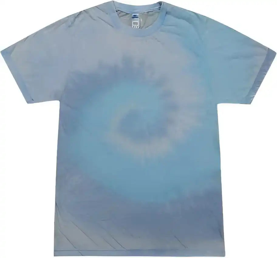 Colortone 1090 Festival Tie Dyed t Shirt Lagoon