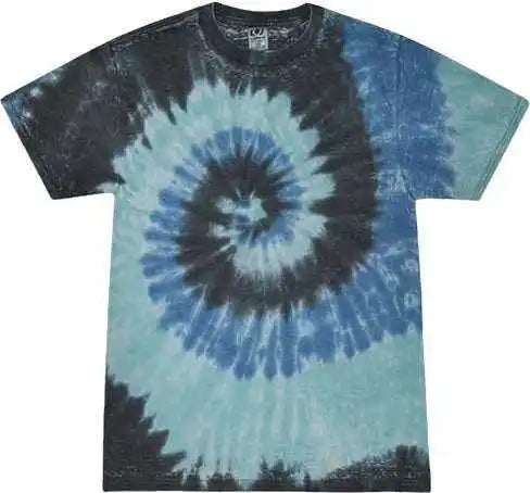Colortone 1090 Festival Tie Dyed t Shirt Sea