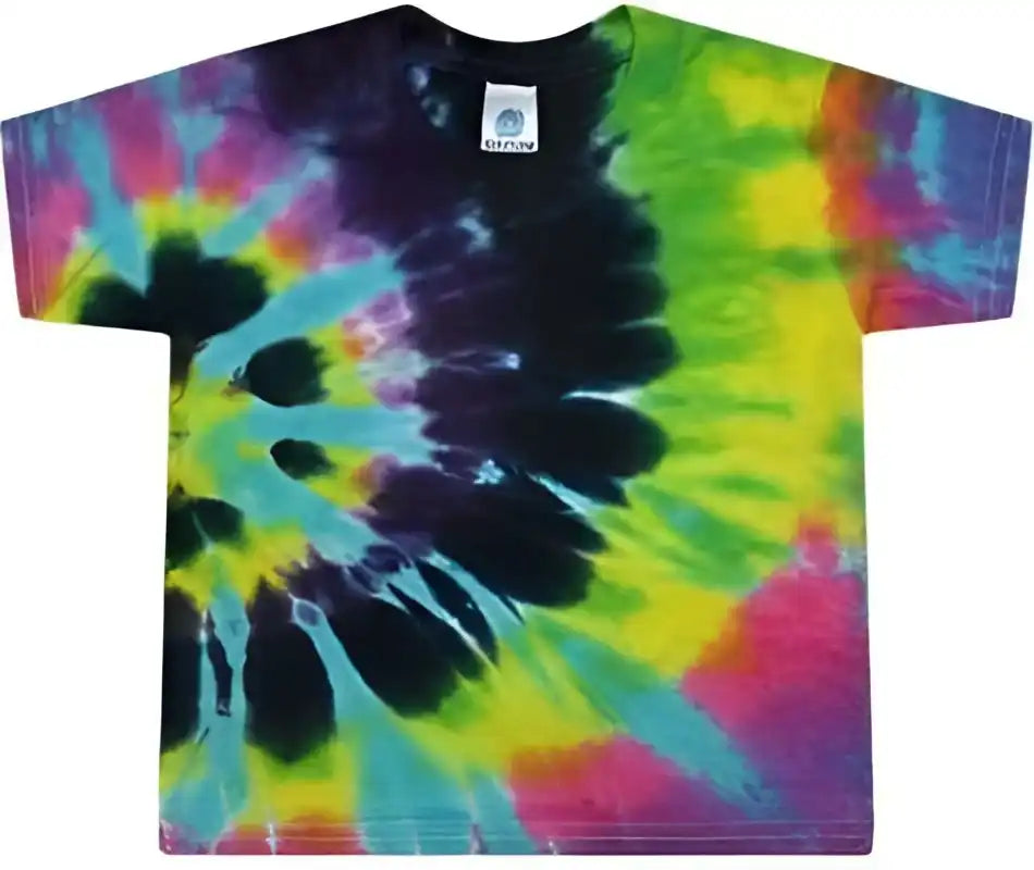 Colortone 1160 Toddler Tie Dyed t Shirt Flashback