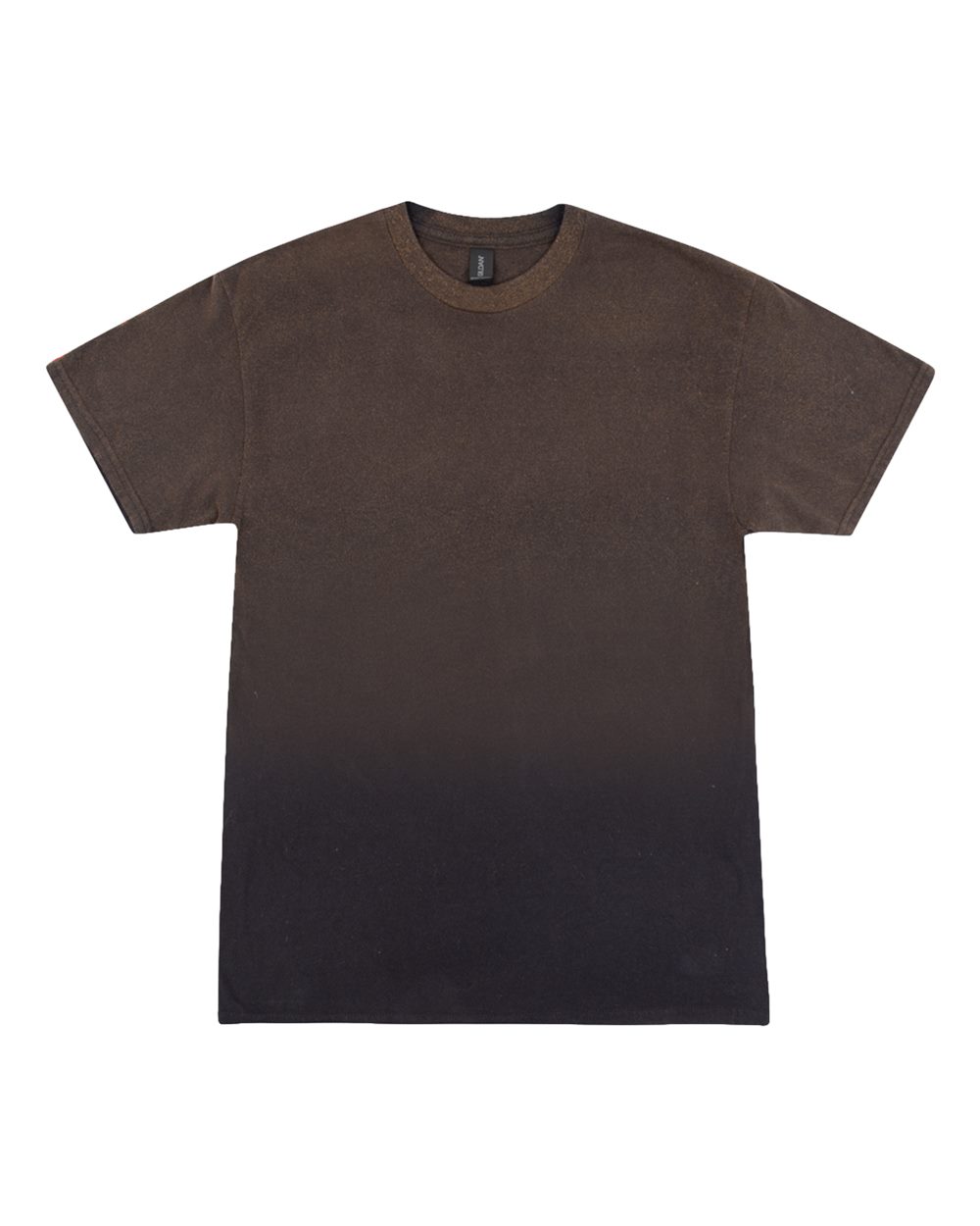 Colortone 1285 Unisex Vintage Spray T-shirt - Black