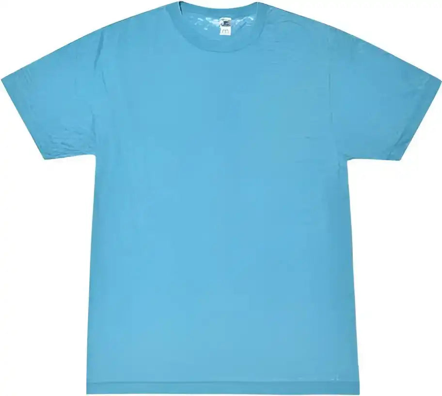 Colortone 1350 Acid Wash Burnout t Shirt Sky