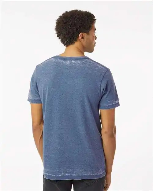 Colortone 1350a Acid Wash Burnout T-shirt - 1350 - Denim