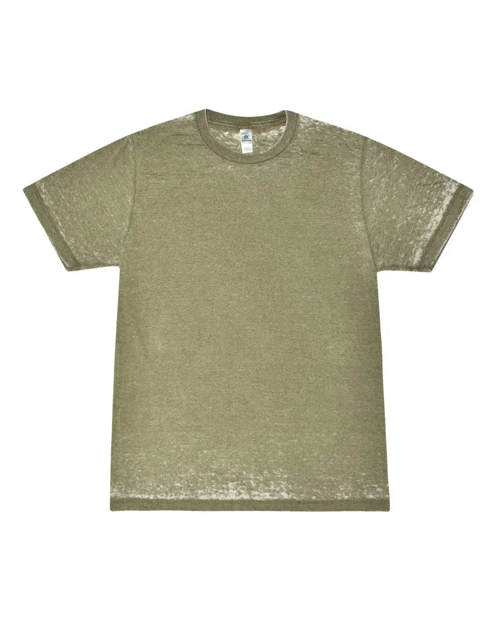Colortone 1350a Acid Wash Burnout T-shirt - 1350 - Olive - Adult s