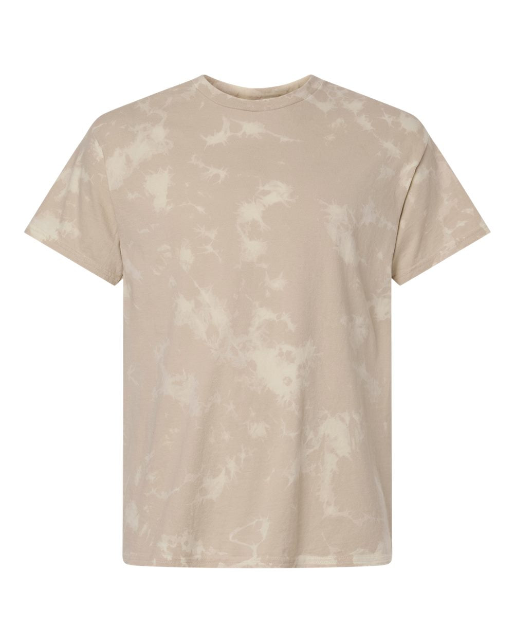 Colortone 1385 Unisex Bleach Out Dyed T-Shirt - Beige