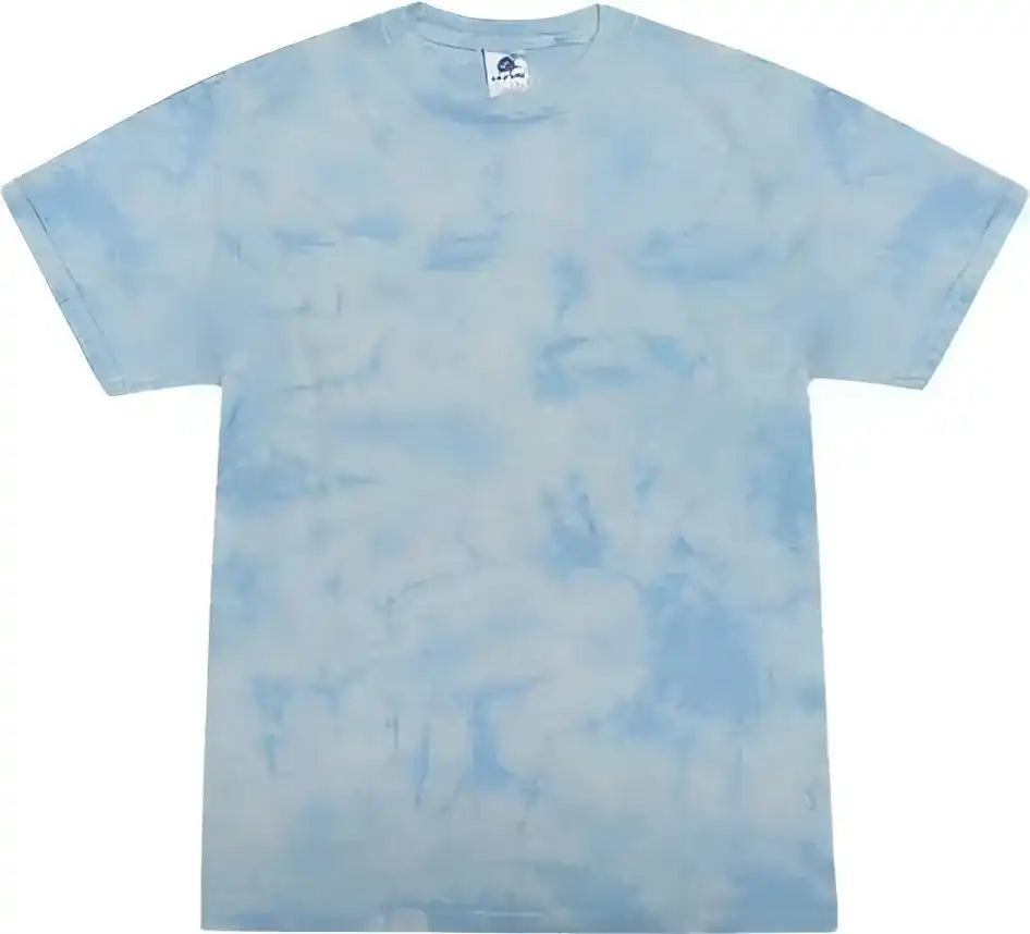Colortone 1390y Youth Crystal Wash t Shirt Carolina Blue