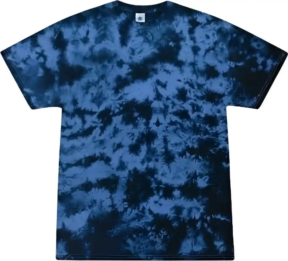 Colortone 1390y Youth Crystal Wash t Shirt Navy/ Columbia