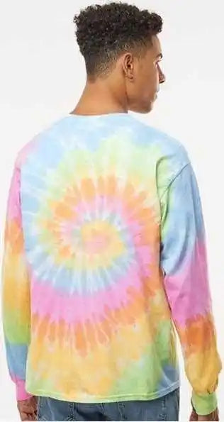 Colortone 2000 Tie Dyed Long Sleeve t Shirt Eternity