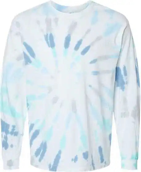 Colortone 2000 Tie-dyed Long Sleeve T-shirt - Glacier