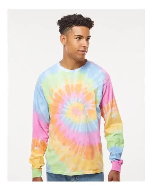 Colortone 2000c Tie-dyed Long Sleeve T-shirt - 2000 - Eternity