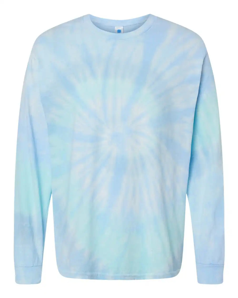 Colortone 2000c Tie-dyed Long Sleeve T-shirt - 2000 - Lagoon - s