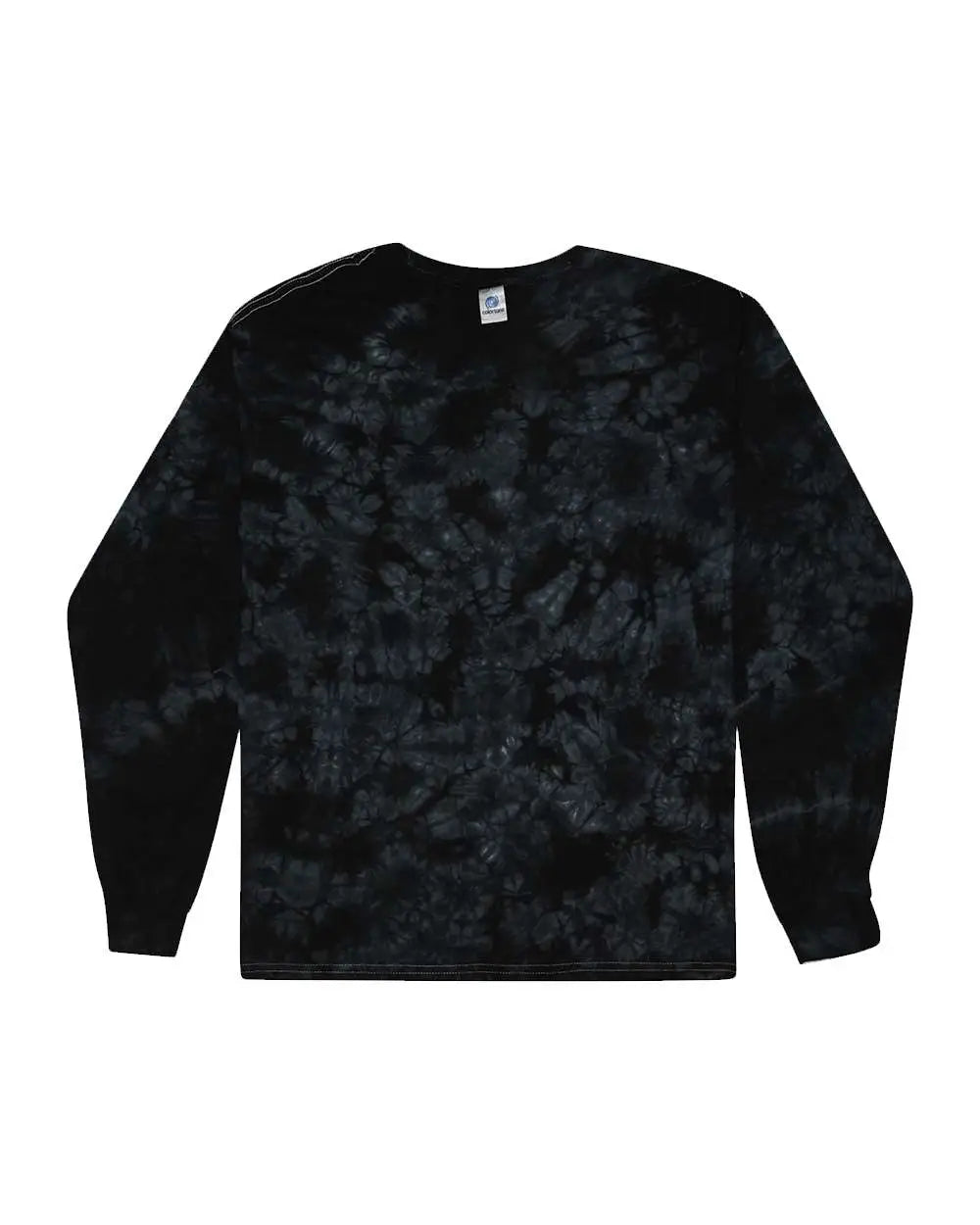 Colortone 2390c Crystal Wash Long Sleeve T-shirt - 2390 - Black - Adult s