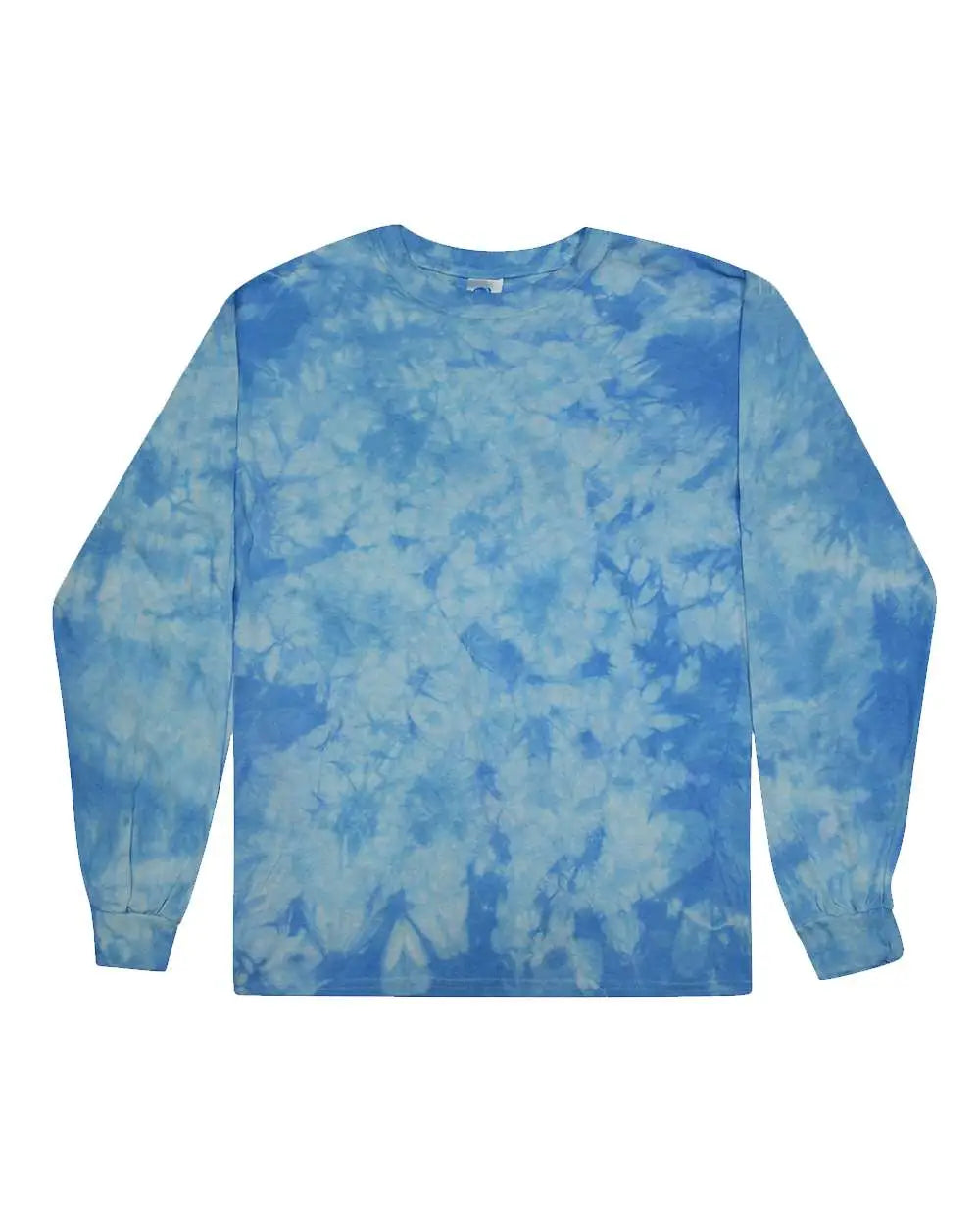 Colortone 2390c Crystal Wash Long Sleeve T-shirt - 2390 - Carolina Blue - Adult s