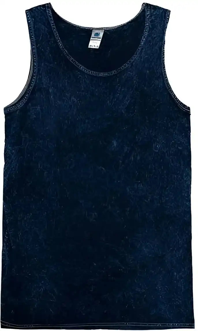 Colortone 3300 Mineral Wash Tank Top - Navy