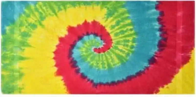 Colortone 7000 Beach Towel Reactive Rainbow Multi Colored / one Size Fits Most