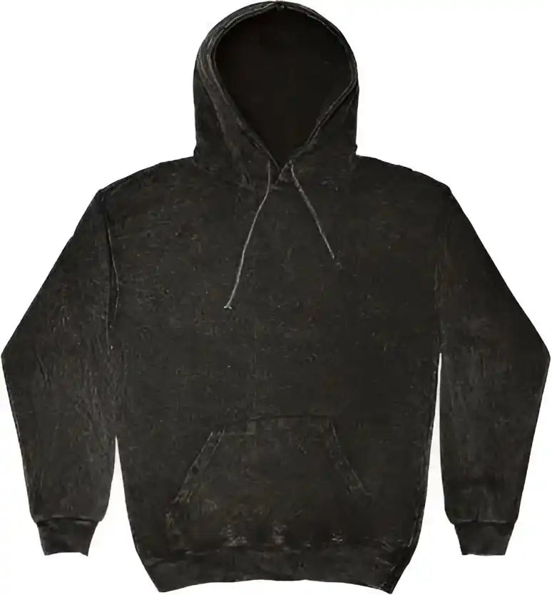 Colortone 8300 Mineral Wash Hooded Sweatshirt Black