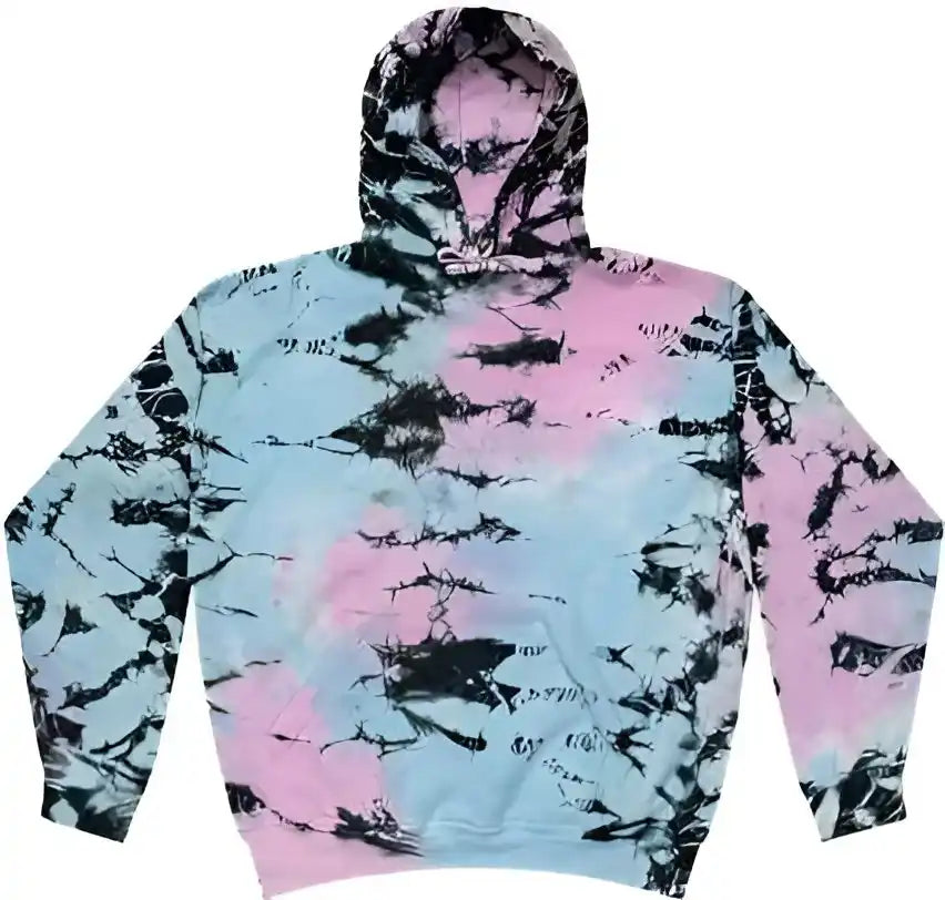 Colortone 8777 Tie Dyed Hooded Sweatshirt Dream